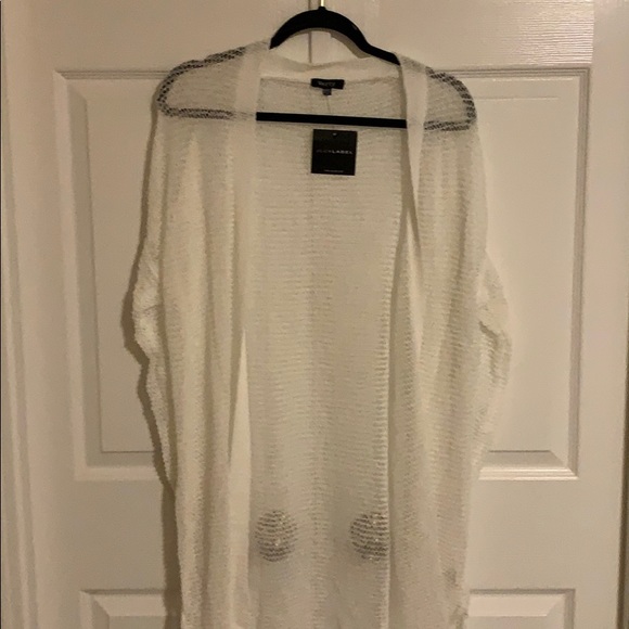 NWT JLUXLABEL White Sienna Crochet Cardigan - Picture 9 of 11